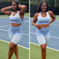 TWO-TONED SET